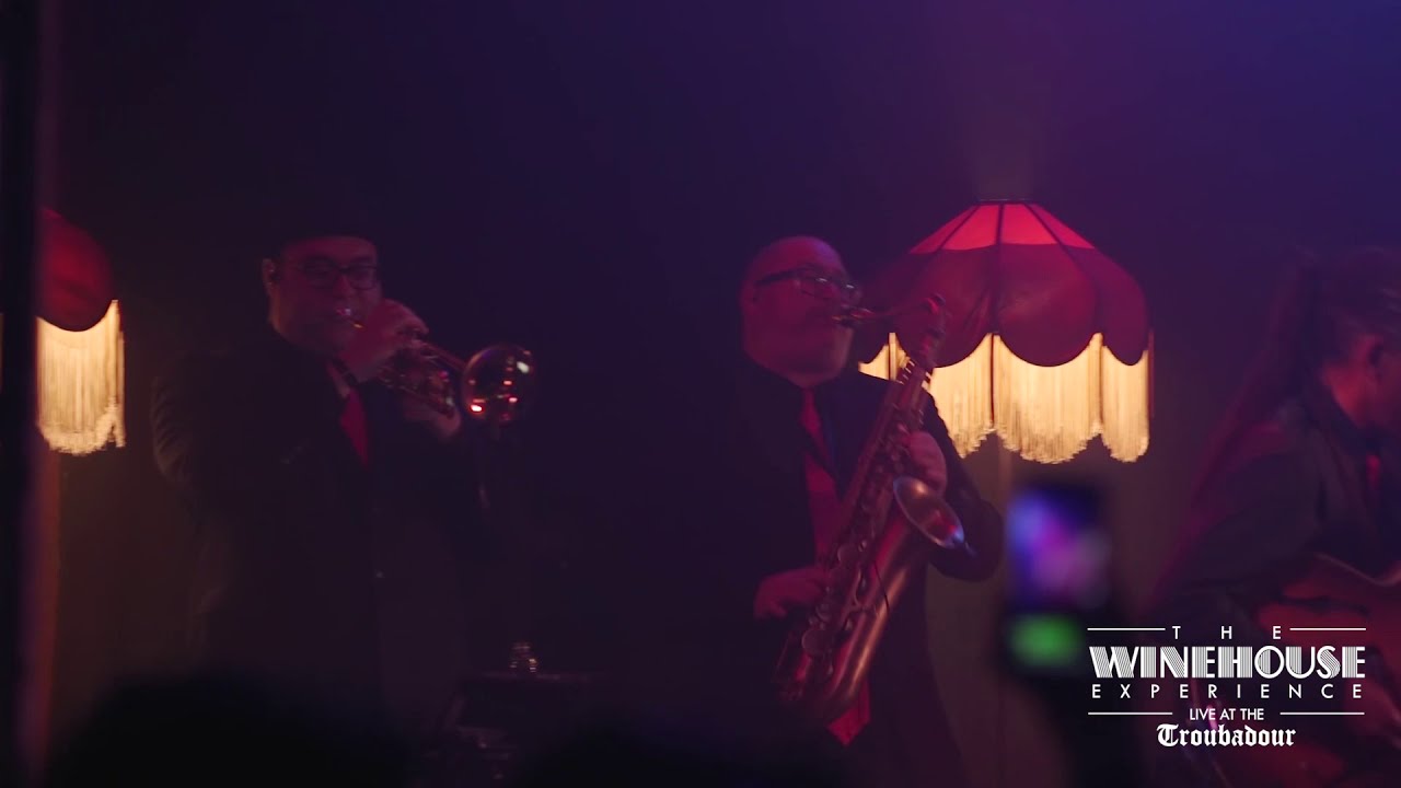 Steve Wilson playing saxophone on stage under warm stage lights